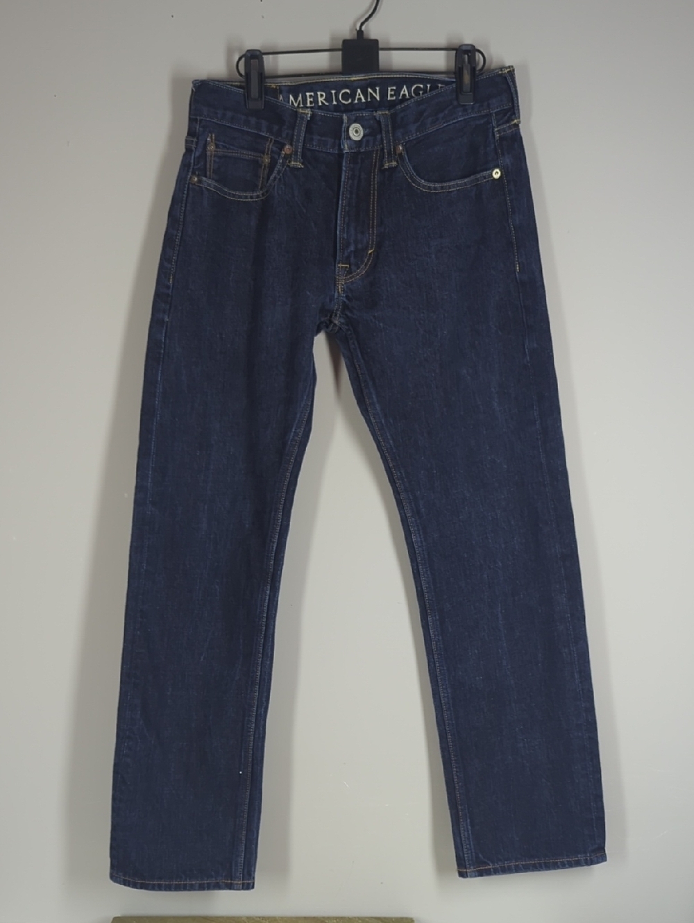 American Eagle Outfitters Men’s Deep Indigo Slim Straight Jeans 29/30